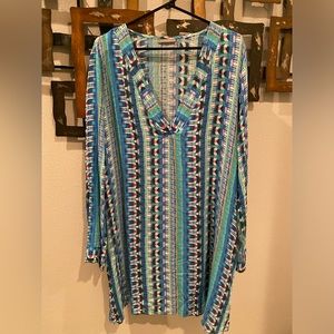 La Blanca Swim Cover-up Tunic Top